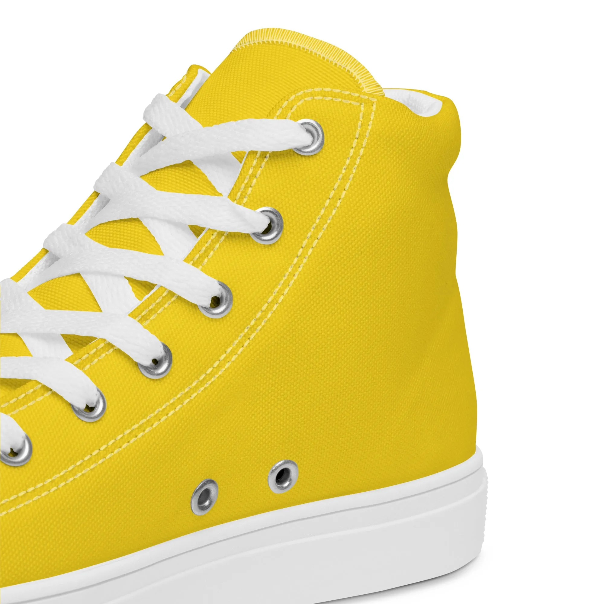 Women’s Yellow High Top Shoes