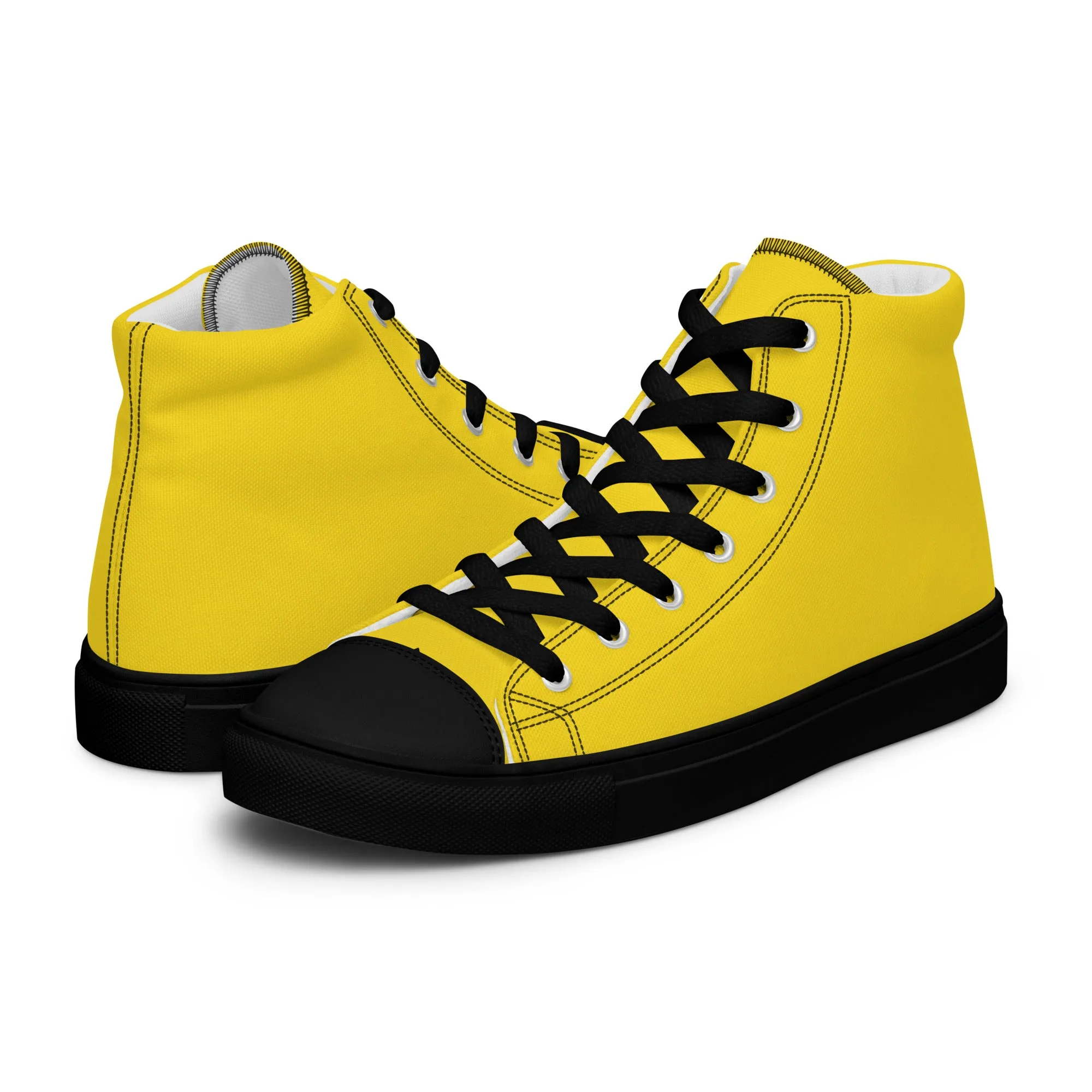 Women’s Yellow High Top Shoes