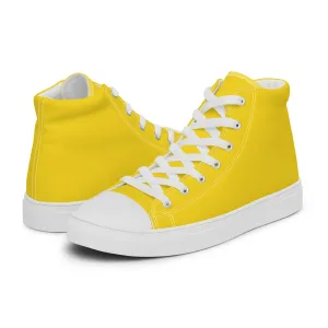 Women’s Yellow High Top Shoes