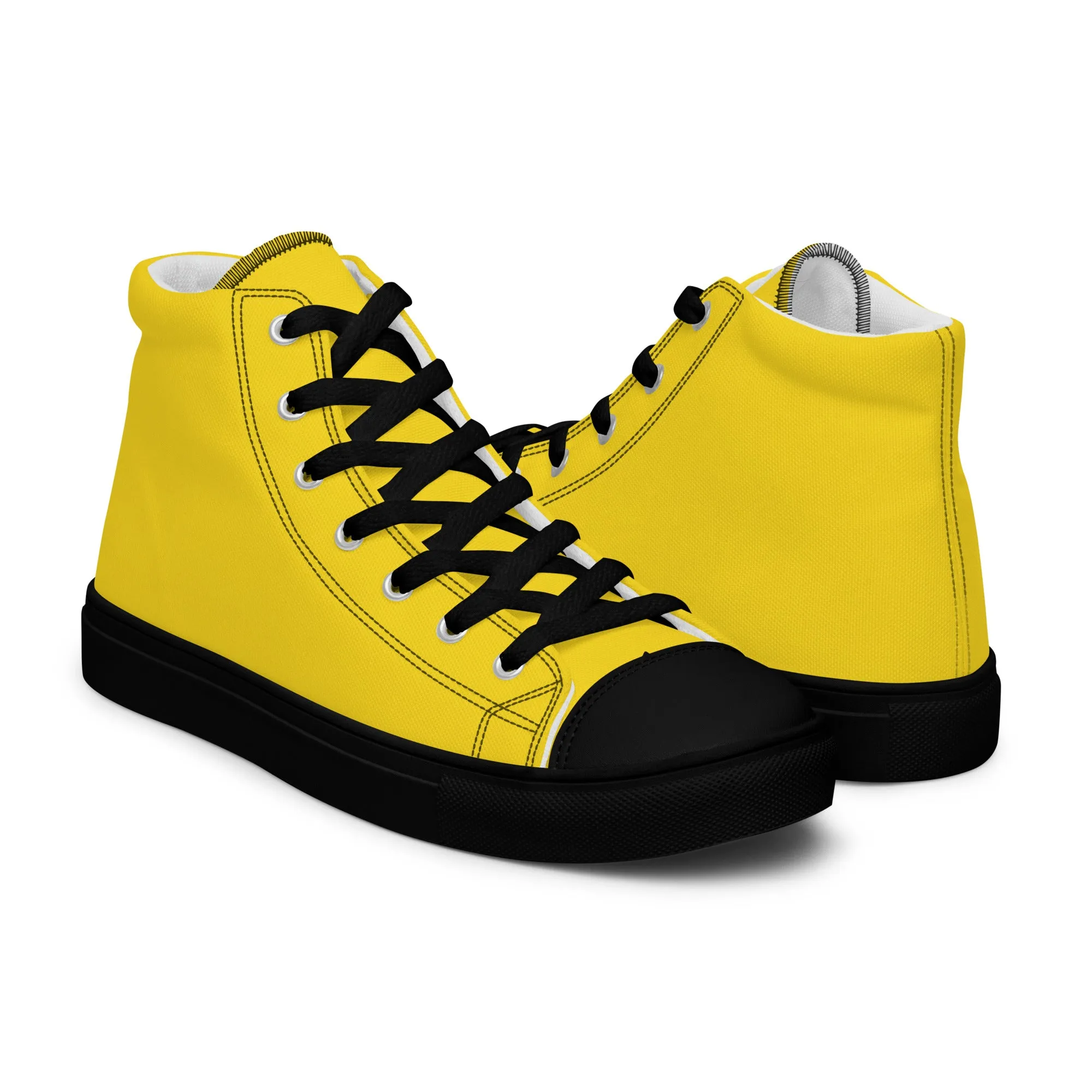 Women’s Yellow High Top Shoes