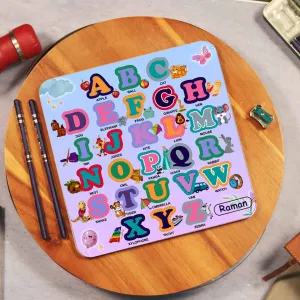 Wooden Puzzle Set Boards for Kids Education- 8x8